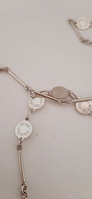 Collana con dischetti