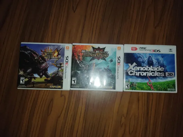 Juegos Nintendo 3DS: Monster Hunter x2, Xenoblade