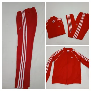 Conjunto Adidas Chándal Rojo