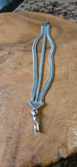 Bracciale snake argento 3 fili