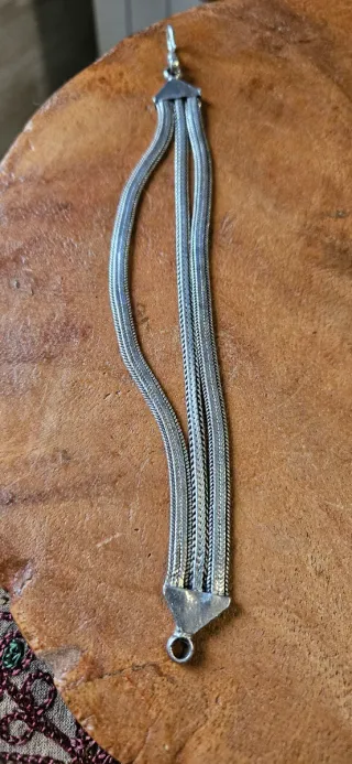 Bracciale snake argento 3 fili