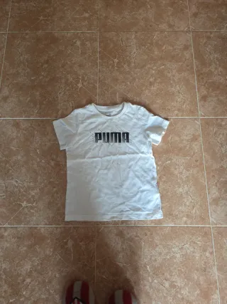 Camiseta Puma Blanca