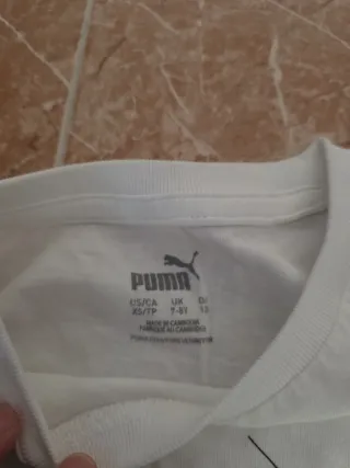 Camiseta Puma Blanca