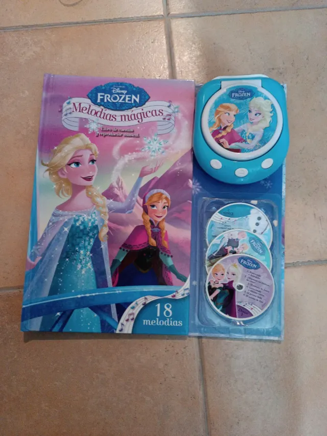 Libro musical Frozen: Melodías Mágicas