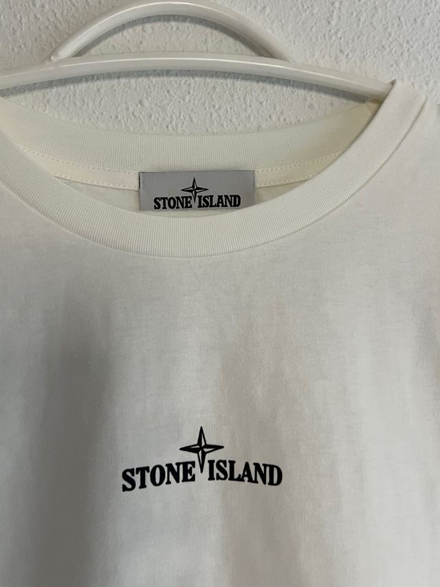 Camiseta Stone Island Blanca