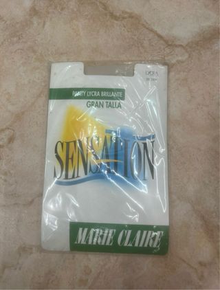 Panty Lycra Brillante Marie Claire Talla XL