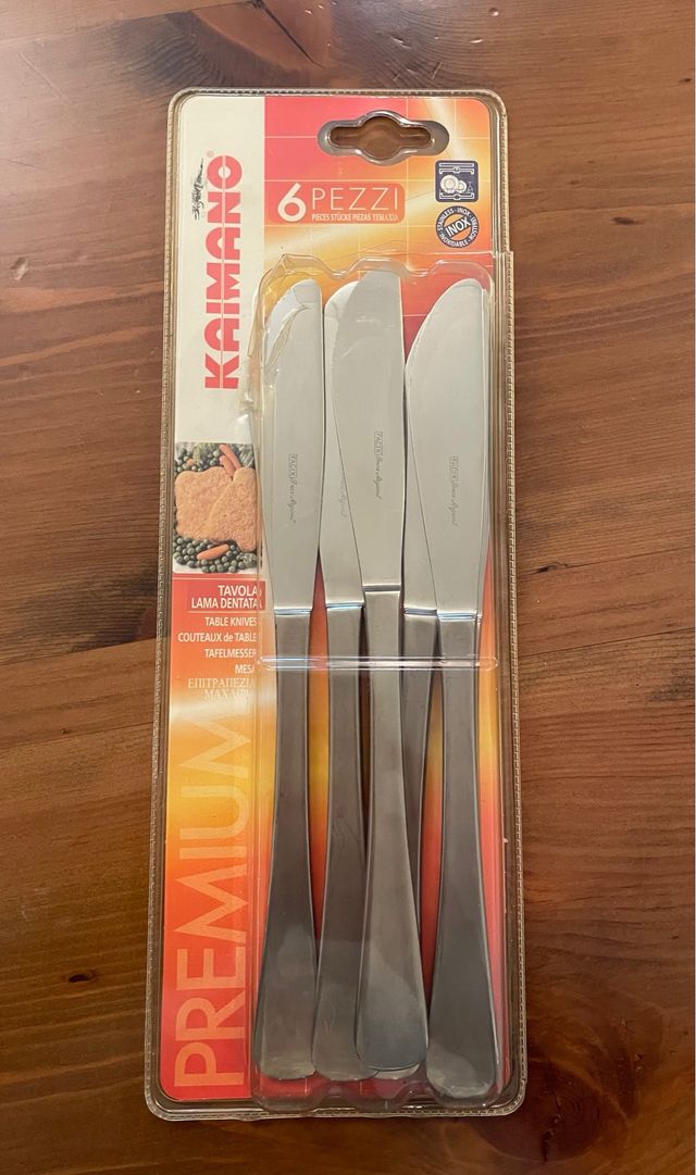 Set 6 Coltelli da Tavola Kaimano