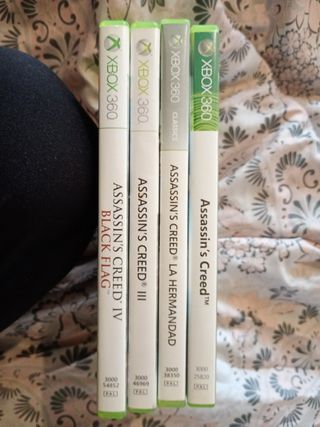 Pack 4 Juegos Xbox 360 Assassin's Creed