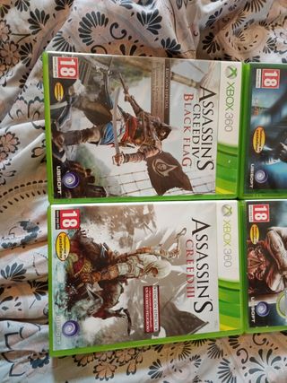Pack 4 Juegos Xbox 360 Assassin's Creed