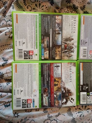 Pack 4 Juegos Xbox 360 Assassin's Creed
