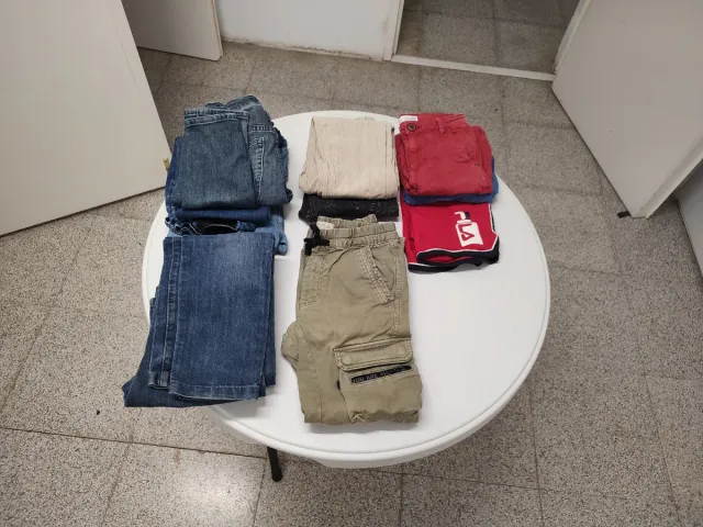 Lote pantalones niño 8-10 años