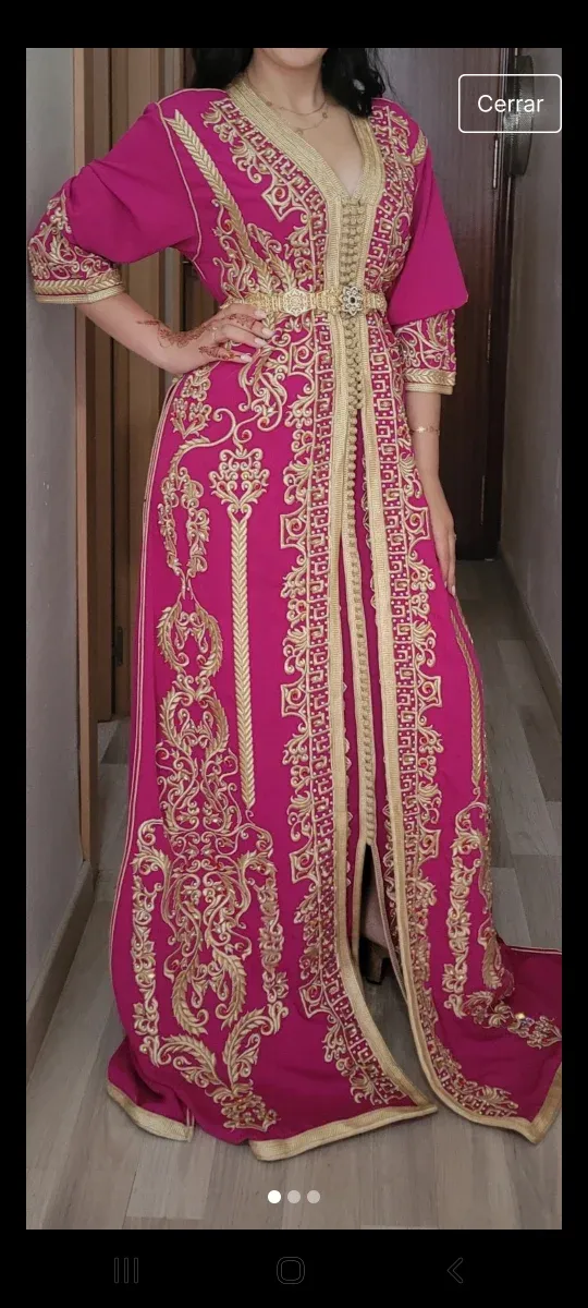 Vestido largo mujer talla L XL