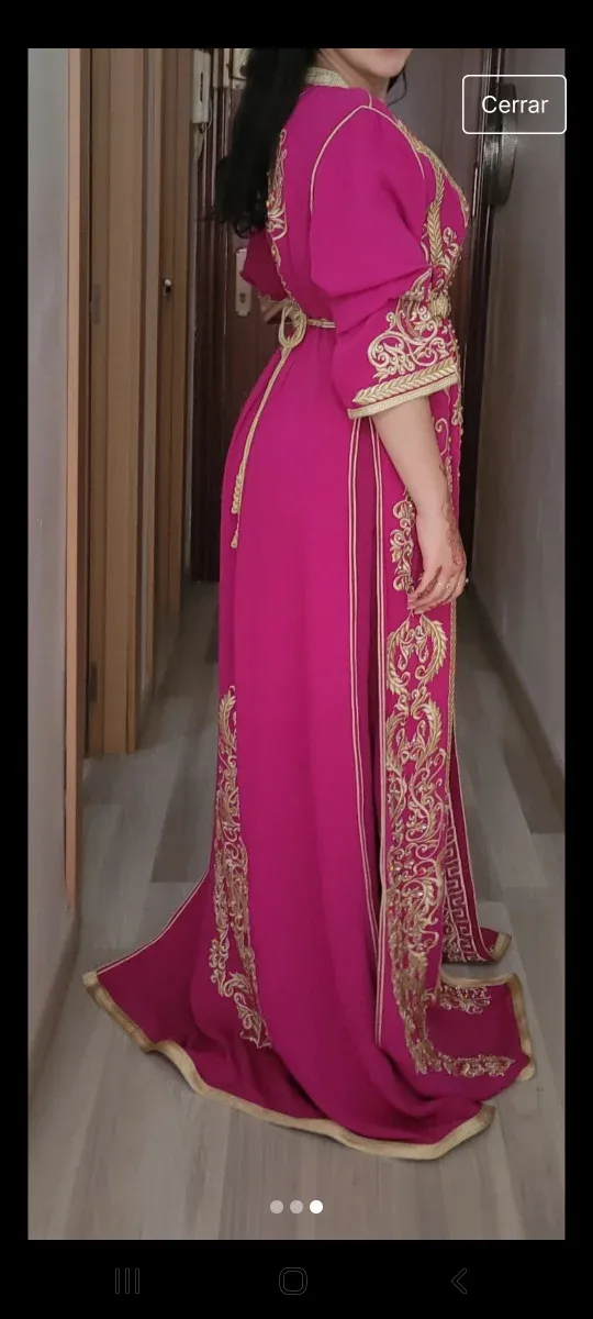 Vestido largo mujer talla L XL