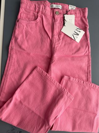 Dos pantalones vaquero niña Zara (2 colores)