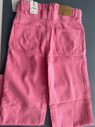 Dos pantalones vaquero niña Zara (2 colores)
