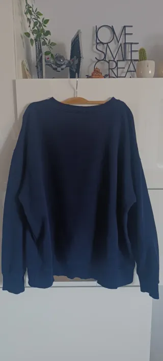 Sudadera Benetton Hombre Azul Multicolor.