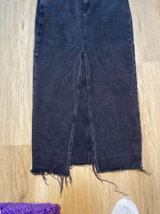 Falda larga negra Stradivarius sin estrenar