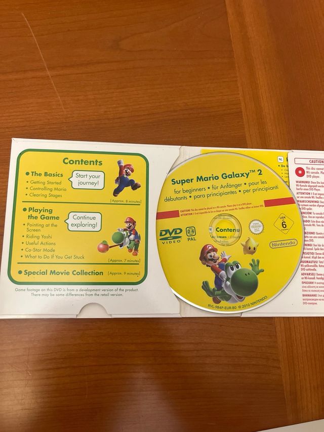 Super Mario Galaxy 2 DVD