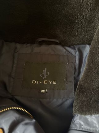 Abrigo Di-Bye Talla 42 azul oscuro