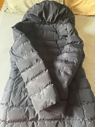 Abrigo Di-Bye Talla 42 azul oscuro