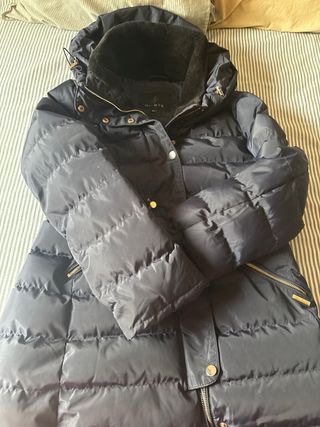Abrigo Di-Bye Talla 42 azul oscuro