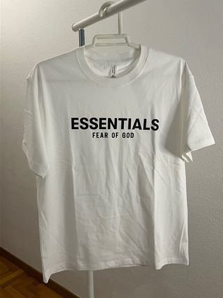 Camiseta Essentials Fear of God Blanca