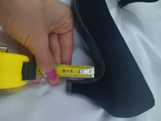 Zapatos negros tacón bajo