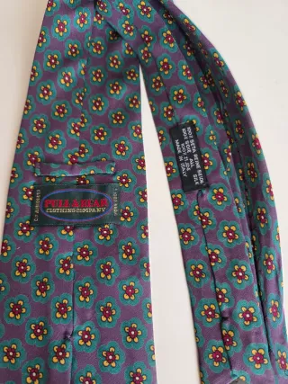 Corbata vintage floral