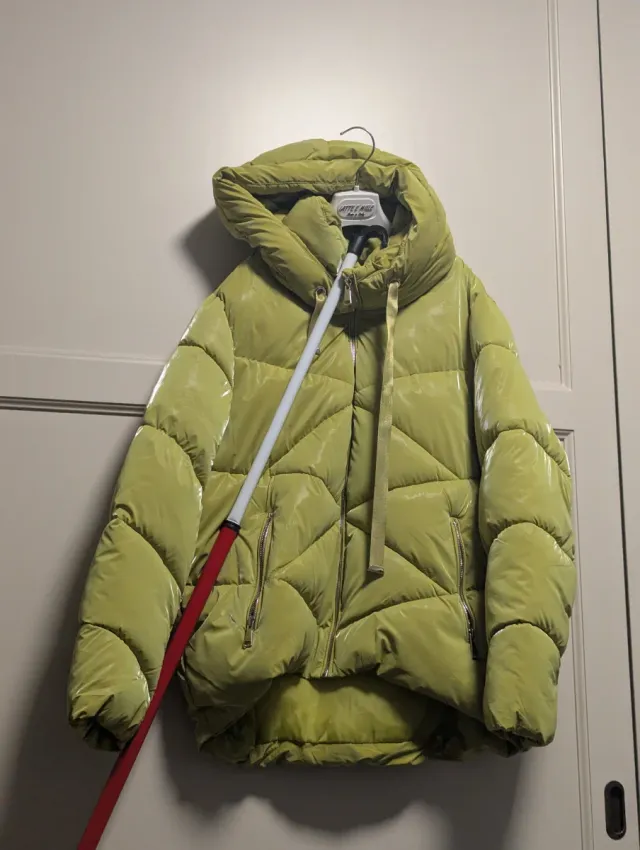 Giacca imbottita lucida