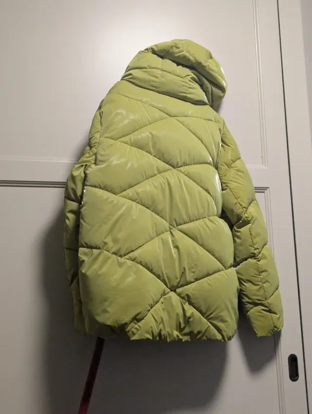 Giacca imbottita lucida