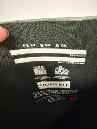 Botas de agua altas Hunter