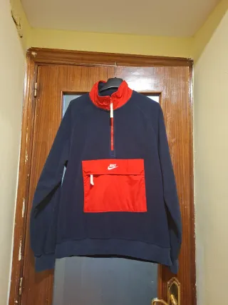 Jersey Nike Hombre Talla M Azul/Rojo