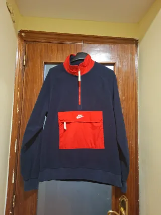 Jersey Nike Hombre Talla M Azul/Rojo