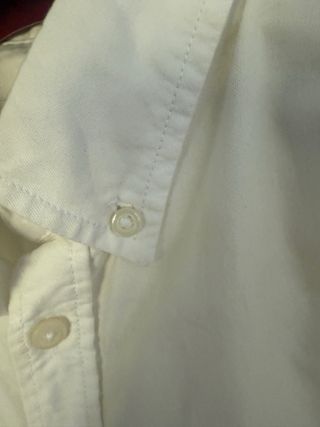 Camisa Oxford Benetton Blanca