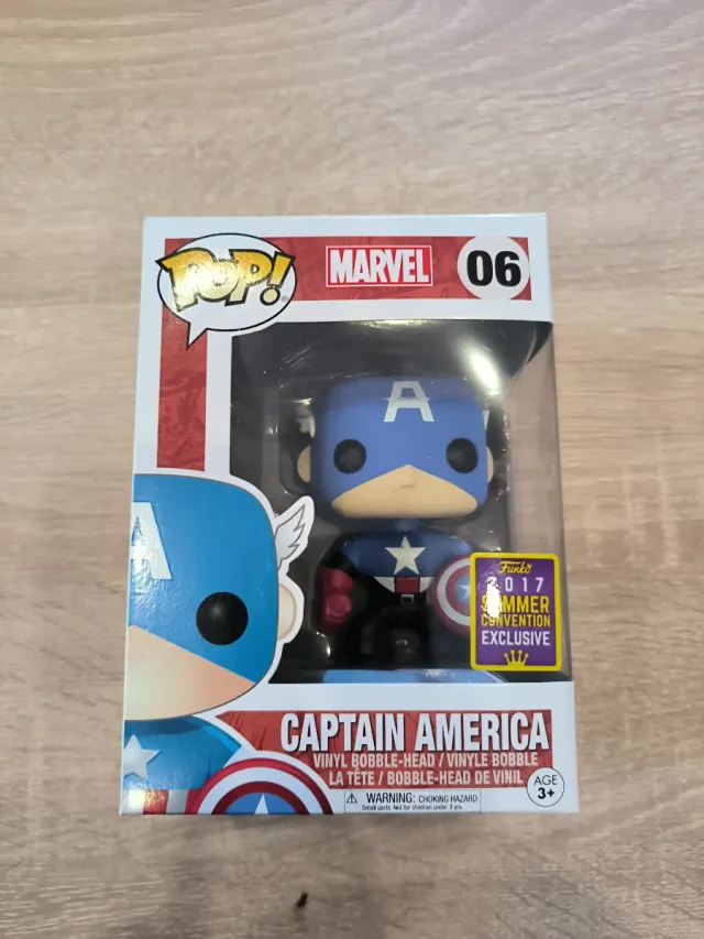 Funko Pop Capitán América 06 Summer Convention