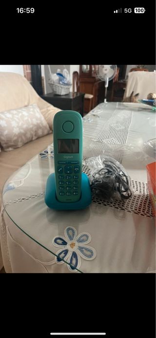 Teléfono Inalámbrico Gigaset Azul/Verde