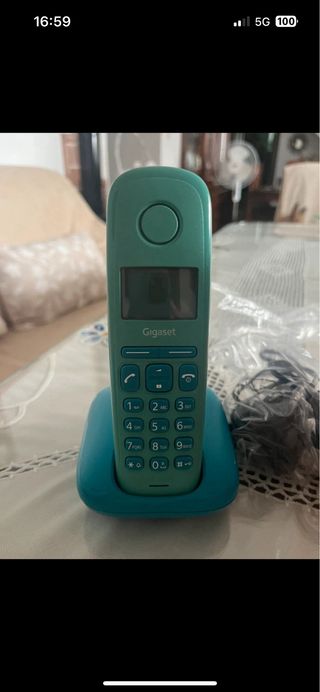 Teléfono Inalámbrico Gigaset Azul/Verde