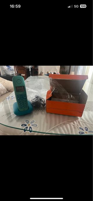 Teléfono Inalámbrico Gigaset Azul/Verde