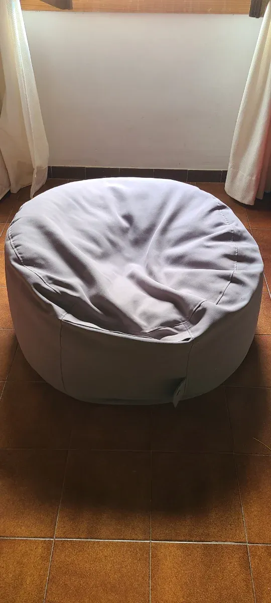 Puf Outbag Exterior Gris