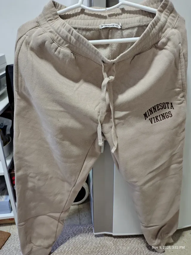 Pantalones de chándal Minnesota Vikings beige