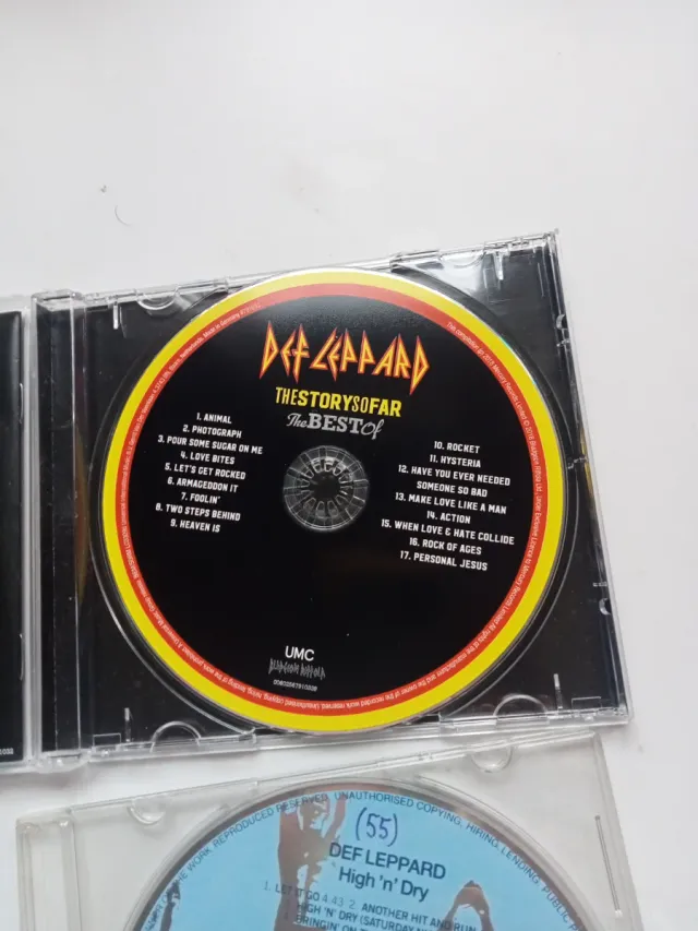 2 CDs Def Leppard