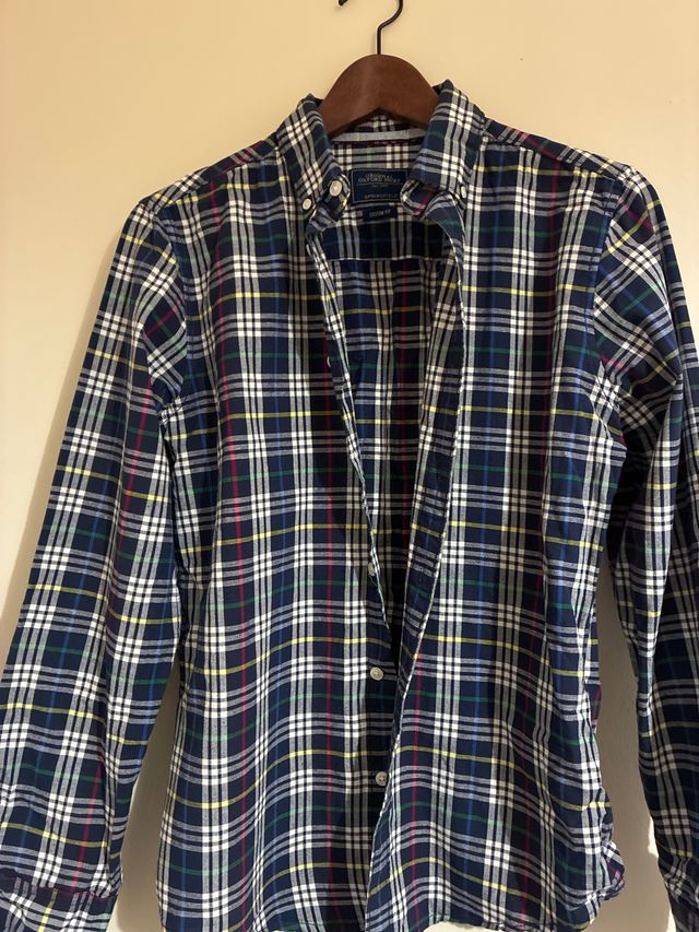 Camisa Springfield cuadros azul multicolor