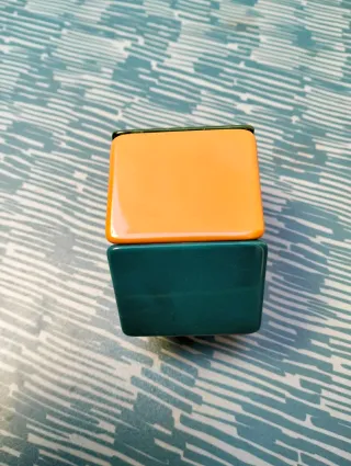 Pulsera ancha geométrica multicolor