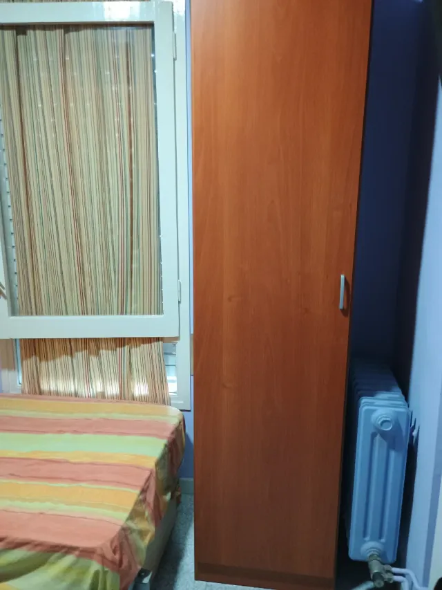 Armario de esquina madera 5 puertas