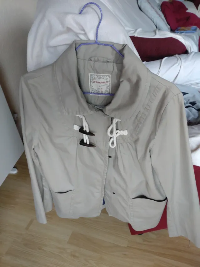 Chaqueta Springfield beige