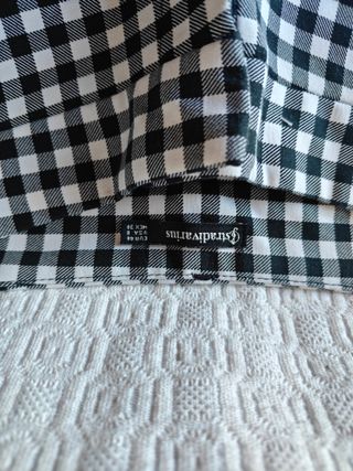 pantalón de vestir cuadros talla 40 Stradivarius