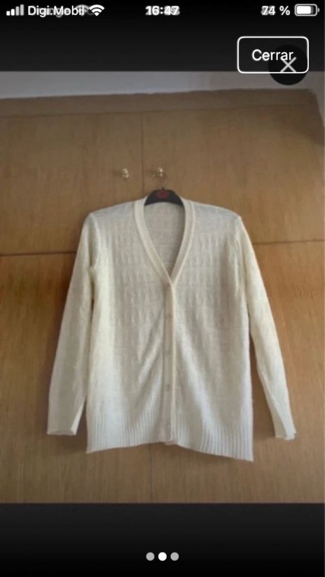 Lote 2 jerseys verde y blanco