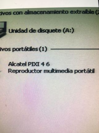Telefono Alcatel Pixi 4 6 Nero