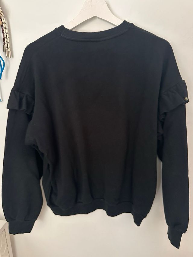 Sudadera Zara Star Wars Negra Niña