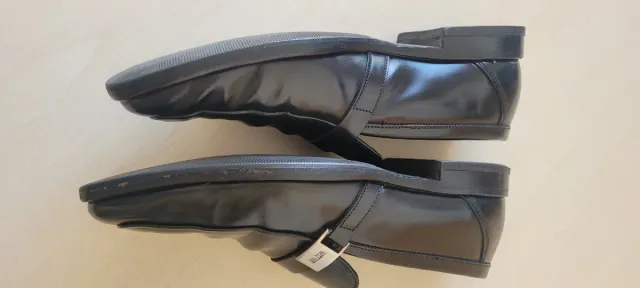 Zapatos Lottusse caballero negros talla 6,5